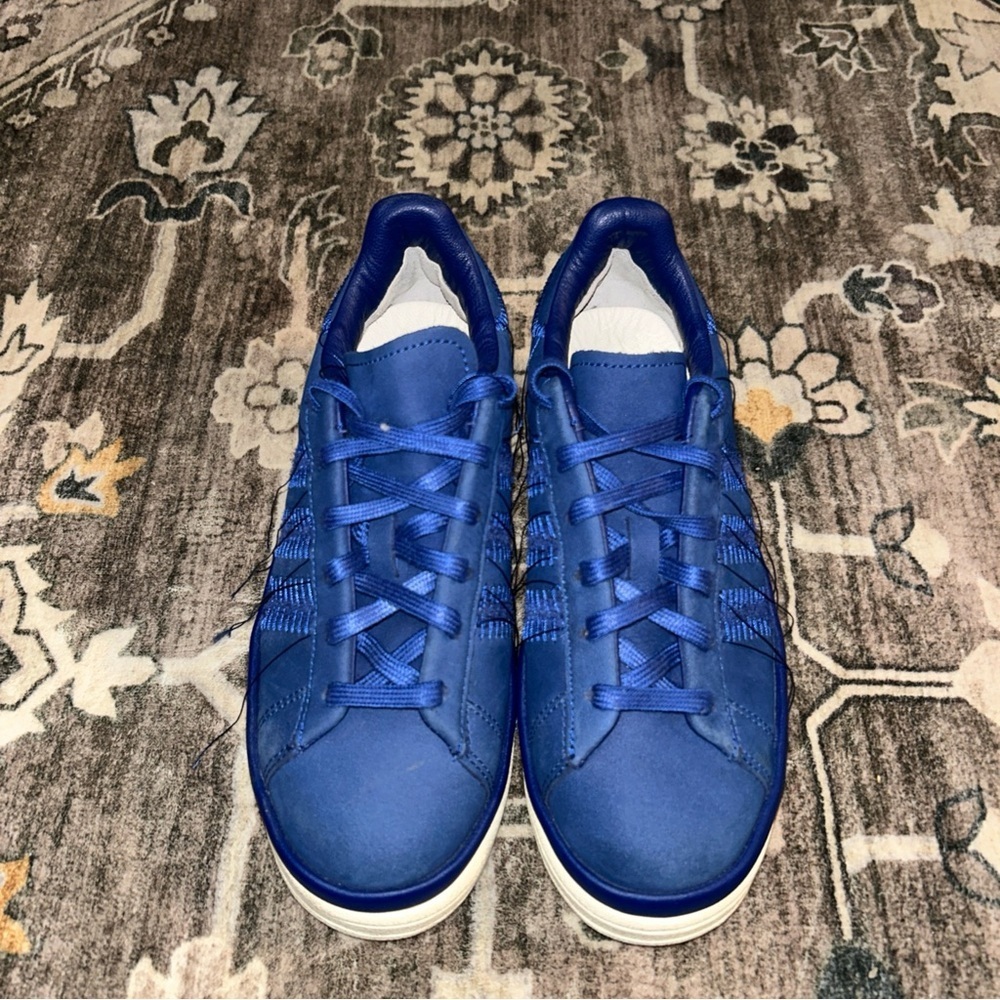 Adidas Y-3 Royal Blue Platform Sneakers - Picture 2 of 9